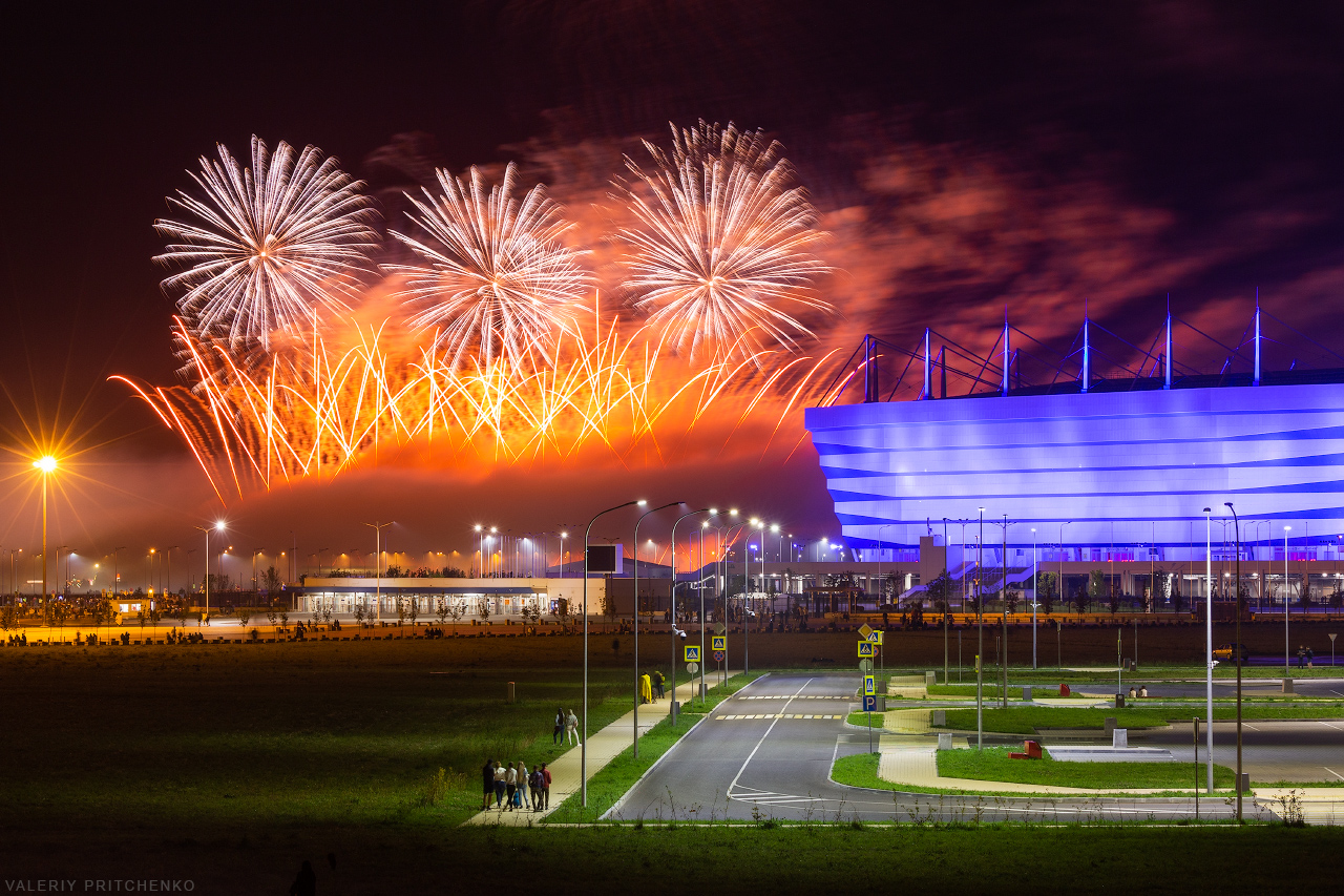 Мировой чемпионат фейерверков 2019. Калининград. Август 2019.