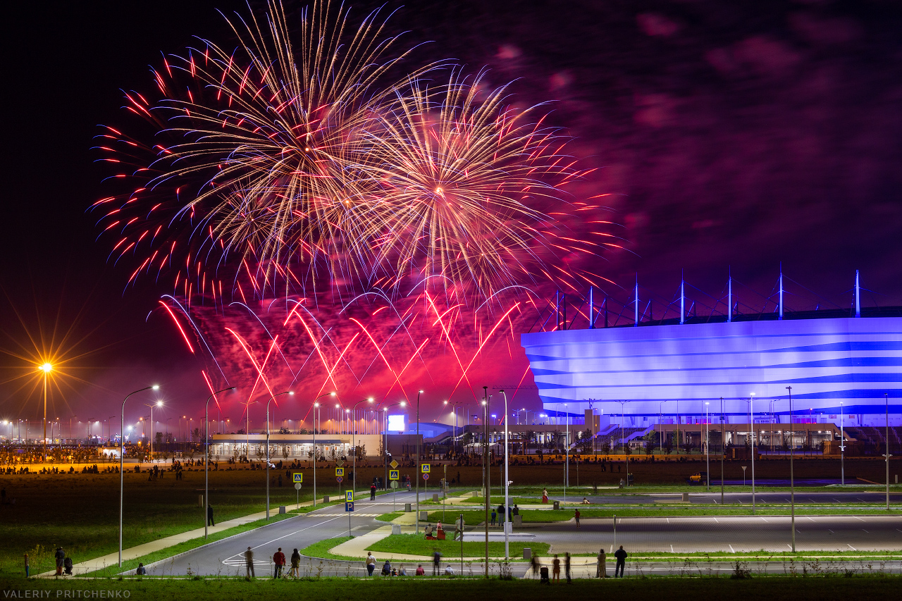 Мировой чемпионат фейерверков 2019. Калининград. Август 2019.